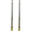 7 Section Telescopic 63cm Rod Antenna Stainless Steel AM FM