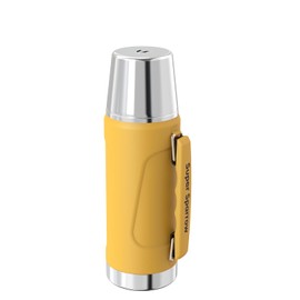 Super Sparrow Thermos Flask - Stainless Steel Thermos Flask - 1000 ml - BPA-Free Drinking Bottle - Leak-proof Lid Acts as a Drinking Cup - Thermal Mug for Sports, Outdoor Use