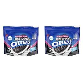 Oreo Sandwich Cookies Set - 2 packs (Zero Sugar Double Stuf 10.3oz)