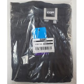 CQR Men's Quick Dry Cargo Pants Water Resistant Lightweight 40W x 32L Charcoal