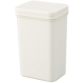 Inomata Chemical 2755 Wet Tissue Pot, Made in Japan, White, 4.1 x 3.6 x Height 6.3 inches (10.3 x 9.1 x 16 cm)