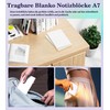 Notepad A7 Notepads Small 6 Pieces Writing Pad A7 White