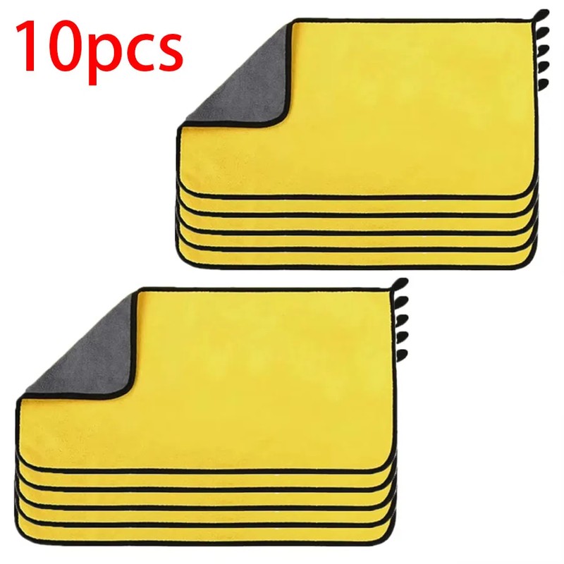 10pcs 30x60cm Microfiber