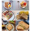Maker de sándwich de desayuno, Desayuno de sándwich Desayuno doble