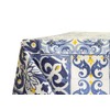 BIANCHERIAWEB Amalfi Fantasy Kitchen and Living Room Tablecloth, Made in