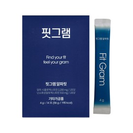 핏그램 알파핏 4 000mg 알파시클로덱스트린 4g x 14포 1개 / 써클 Fitgram Alpha Fit 4 000mg Alpha Cyclodextrin 4g x 14 packs 1 unit / Circle