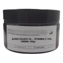 Crema Vitamina C 15% - Ácido Kójico 5%