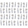 Merriway BH06262 (60-Piece) Flat Pack Furniture Cabinet Fixing Kit -