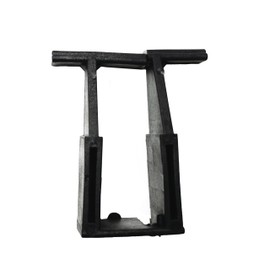 Set of 5 FELGNER Wheelie Bin Lock for Wheelie Bin Locks with 60-360 Litres | Wheelie Bin Lock No Drilling | Different Locking - Black