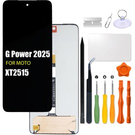 Replacement for Motorola Moto G Power 2025 LCD Screen for Moto GPOWER (2025) XT2515-1 LCD Touch Screen Display Panel Digitizer Assembly with Repair kit