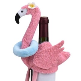 Celebrate Together Summer pool float Flamingo Wine Cover ~ NWT ~ fun pool party
