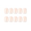 Square Press on Nails Short Fake Nails with Simple Designs