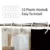 Black Brown Abstract Geometry Modern Tan Bathroom Shower Curtain Set