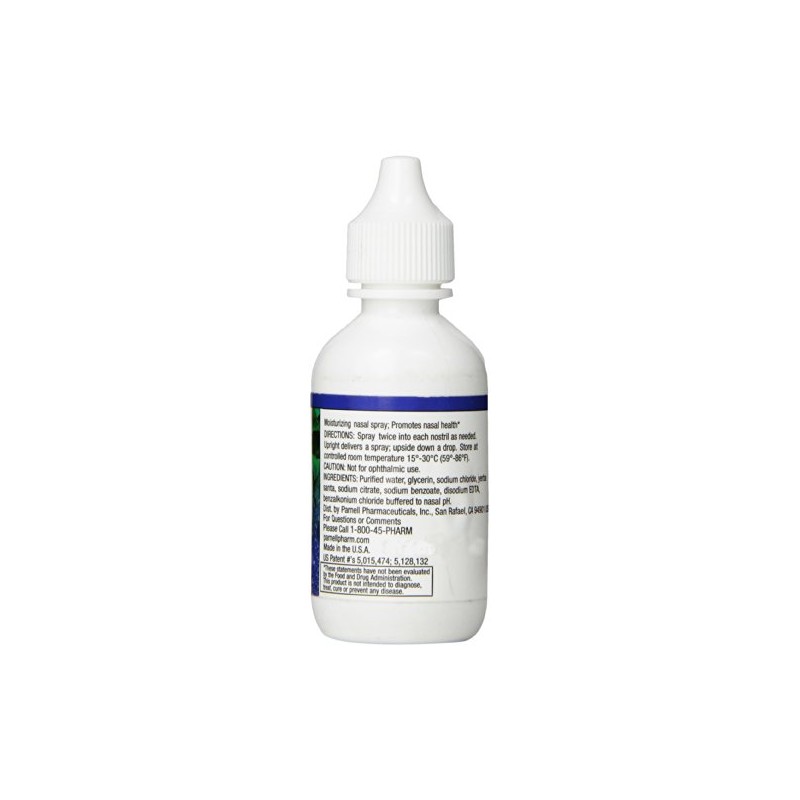 Pretz Spray Moisturizing Saline Nasal Spray with Yerba Santa, 1.7