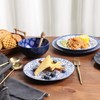 Selamica Ceramic Dinner Plates set of 4, 10.5 Inch Ceramic