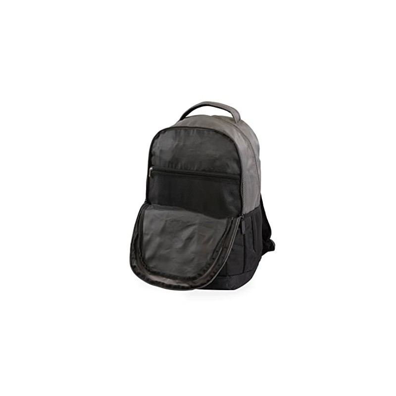 NAUTICA Armada Laptop Backpack, Grey/Black, One Size