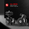 Zeadio Ball Head Mount with 1/4" & 3/8" Thread -