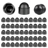 VEGCOO Pack of 50 Cap Nuts M6, Plastic Protective Caps