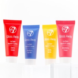 W7 Gloss Cuties - Mini Fruity Lip Balm Collection - Hydrating & Tinted Lip Balms - Stocking Stuffer
