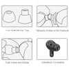 ALXCD Ear Tips Compatible with LG Tone Free FP9, 6