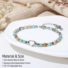 TONY & SANDY Religious Gifts for Women, Cross Bracelets for Women, Christian Gifts for Women Faith, Easter Basket Stuffers for Adults Women Teens Jewelry Baptism Confirmation Birthday