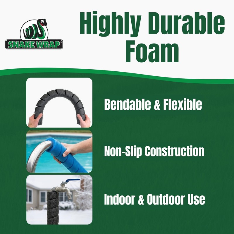 Oodles of Noodles SnakeWrap 4 Pack Multi-Purpose Pole Wrap 22