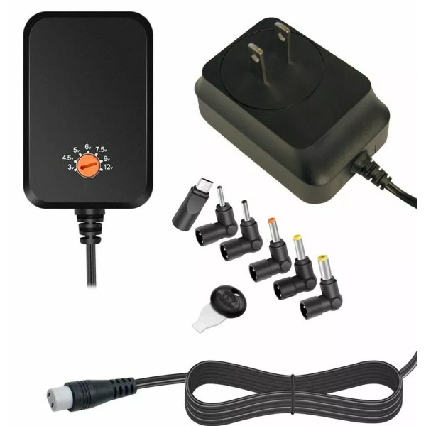 Goksu 18W Multiple Tips AC Adapter Power Charger Replacement For