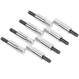 SHINEHOME Valve Cover Bolts Kit Compatible with Chevy 350 283 305 327 383 SBC Valve Covers Bolt Studs Small Block Chrome Steel Valve Covers with Black Oxide Finish