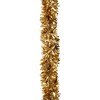 Robelli Thick Luxury MATTE Christmas Tree Tinsel Decoration (Gold -
