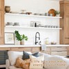 Forbena White Floating Shelves for Wall 36 Inches Long, Modern