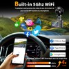 Dash Cam Front and Rear: 4K Dual Channel Dash Cam