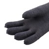 Rubber Black Sandblaster Gloves Stripe Abrasive Sand Blasting Gloves for