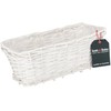 KOTARBAU® Wicker Flower Basket Rectangular 300 x 160 x 120