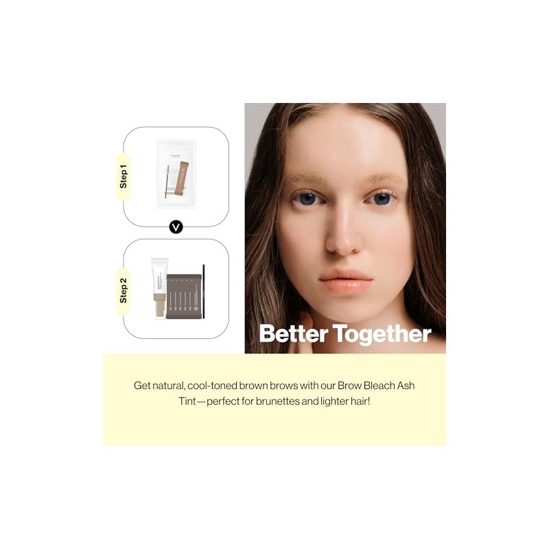 Kit Decoloración Cejas Solo Uso Entropy Makeup Aclaración Rápida Sencilla