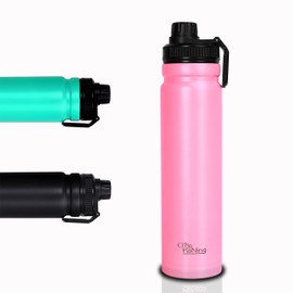 Otto Koning Stainless Steel Water Bottle, 750 ml, Thermal Water Bottle, Stainless Steel, Double-Walled, Vacuum Insulated, BPA-Free, Lightweight and Portable, No Condensation, 16 Hours Cold/10 Hours
