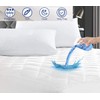 Waterproof Quilted Microfibre Mattress Protectors Water Resistent, Non Allergenic Fully