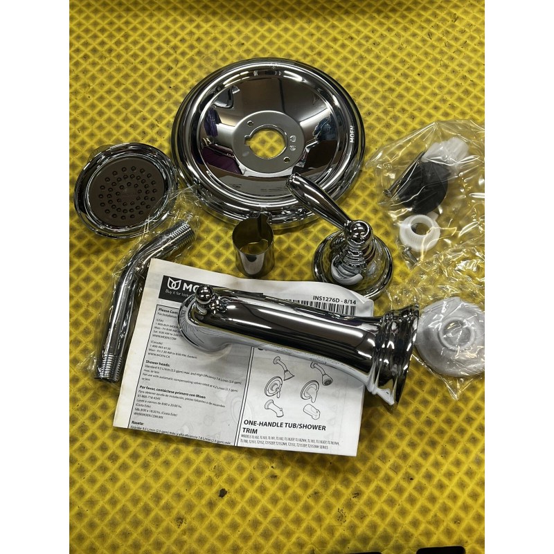 Moen T62153EP Brantford Bathtub and Shower Trim Kit Valve Required