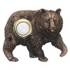 Waterwood Bear Doorbell in Bronze Plated Durable Polyresin - Lighted