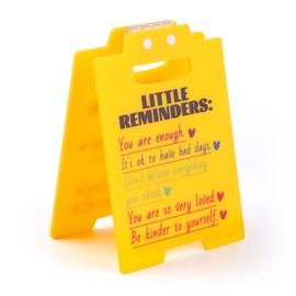 Funny Office Sign, 5.12x3.5 Inch Encouraging Positive Desk Plaque Funny Desk Sign Office Cubicle Decor Creative Work Gifts for Coworkers Employees Bosses Team Members