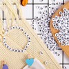 Letter Beads, Pack of 500 Alphabet Acrylic Beads, Plastic Letters