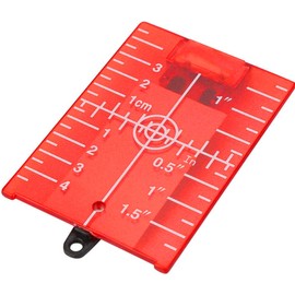 thirei Laser Target, Red Laser Target, Laser Target Board with Reflectors, Laser Target with Reflectors, for Improving Red Laser Visibility