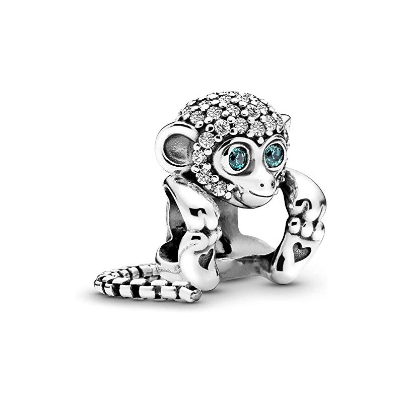 Beads R Us ® - Monkey with long tail Charm/Bead