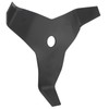 Black Weed Wacker Blades 3 Teeth Carbon Steel Brush Cutter
