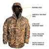 HOT SHOT Men’s 3-in-1 InsulatedRealtree Max 7 Camo Hunting Parka,