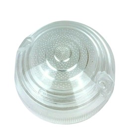 ACC Parts Indicator Lamp Replacement Lens Compatible with Land Rover Series Classic Mini Compatible with Triumph Spitfire - Front or Rear - OEM Lucas L760 54576127 - CLEAR LENS - 2 Piece Set