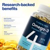 4 4 HIM & HER Omega-3 Capsules High Strength -