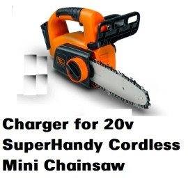 coming data power supply battery charger for  superhandy 20v cordless mini chainsaw