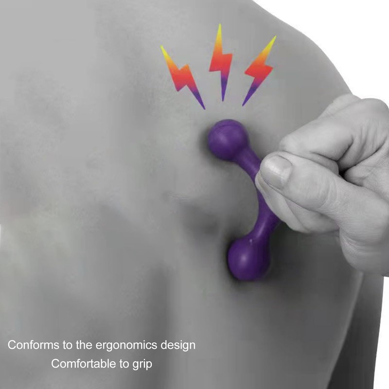 Muscle Relaxing Massage Balls, Hand Held Back Massage Balls, 4
