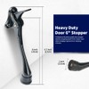 HOME&I Kickdown Door Stopper, 6-Inch Commercial Heavy Duty Door Stop