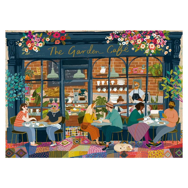 Jumbo, Falcon Contemporary - The Coffee Shop - 1000pc Jigsaw